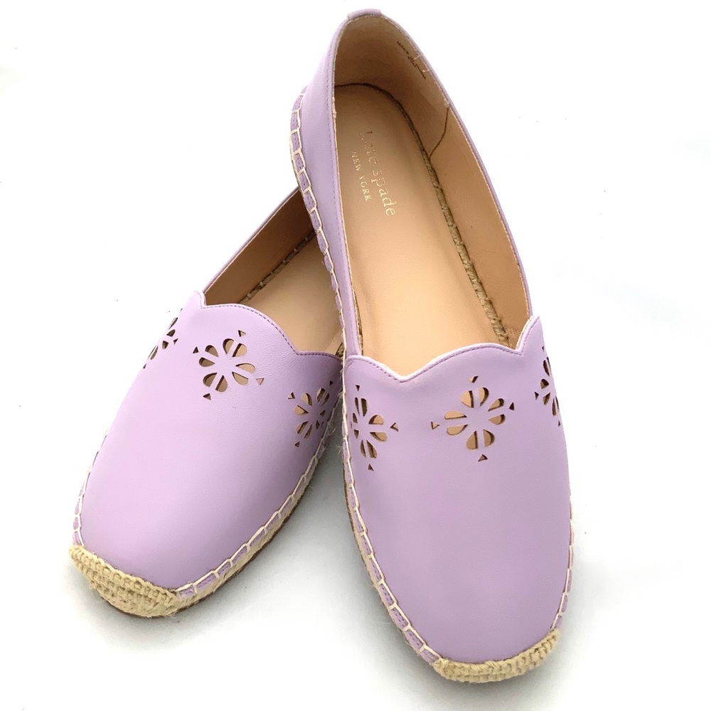 NEW Kate Spade Gillian Espadrille SlipOn Flat 8.5